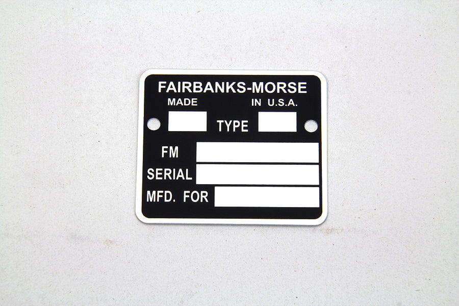 HARLEY Magnet-Typenschild passend für XLCH 1965–1969,