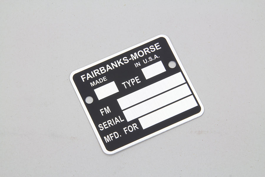 HARLEY Magnet-Typenschild passend für XLCH 1965–1969,