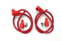 HARLEY Universal Rot 8mm Zündkerzenkabelsatz Passend für 0- Custom, Anwendung