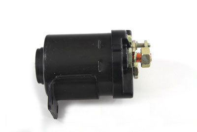 HARLEY Accel Anlasser-Solenoid Schwarz Passt 1984-1988 FXST, 1965-1984 FL, 1965-1984 FLH, 1971-198