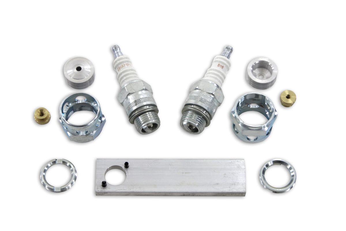 HARLEY 18mm Zündkerzen-Kit Passend für 1936-1947 EL, 1936-1948 U, 1941-1947 FL, 1936-1952 W,