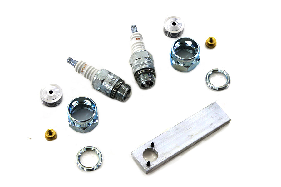 HARLEY 18mm Zündkerzen-Kit Passend für 1936-1947 EL, 1936-1948 U, 1941-1947 FL, 1936-1952 W,