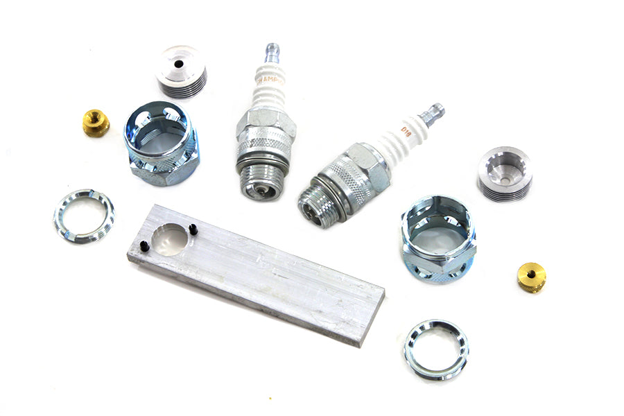 HARLEY 18mm Zündkerzen-Kit Passend für 1936-1947 EL, 1936-1948 U, 1941-1947 FL, 1936-1952 W,