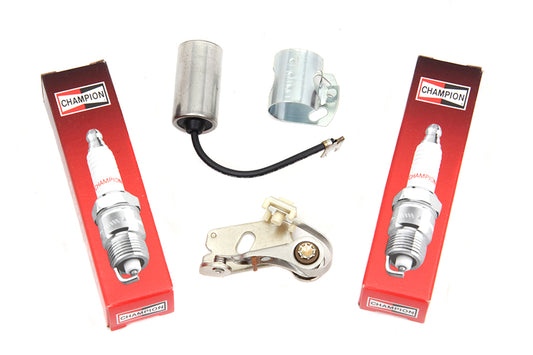 HARLEY Zündungs-Reparatursatz mit Champion Zündkerzen Passend für 1970-1974 XLH, 1971-1974 FX, 1970-197