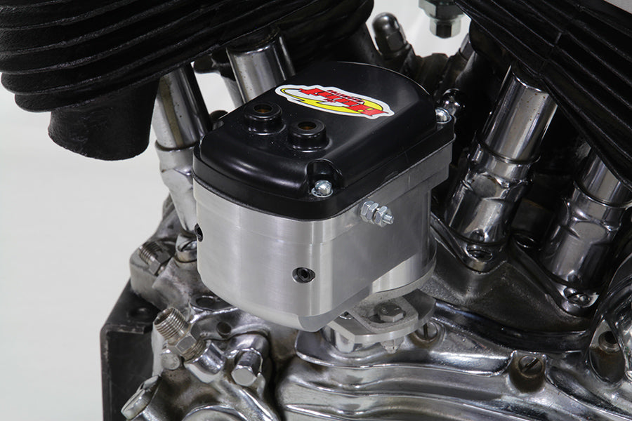 HARLEY Magnetzündanlage mit Welle und fester Montagebasis, passend für 1936-1952 W, 1936-1948 U, 1952-1956
