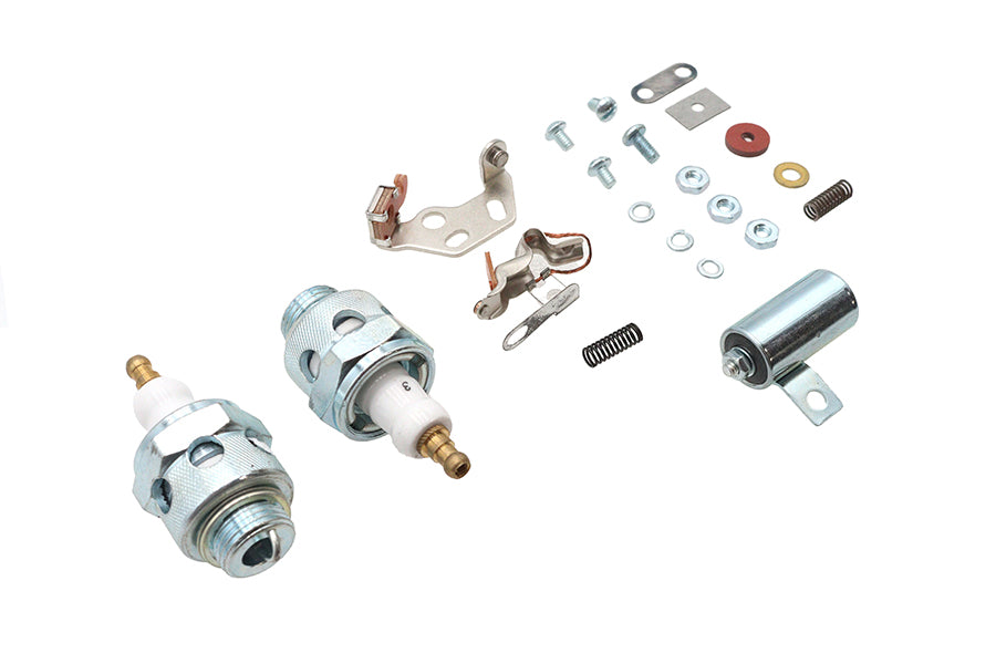 HARLEY Zündungs-Tuning-Kit mit Beck Zündkerzen Passend für 1936-1940 EL, 1941-1947 FL, 1938-1947 UL,