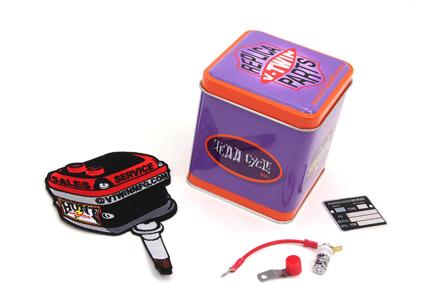 HARLEY Magneto Roter Knopf Notausschalter Kit passend für 1957-1970 XL,