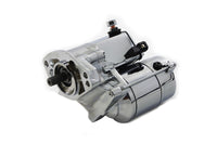 HARLEY Volt Tech Starter Motor 1.4kW Chrome fits 1989-1993 FXST,  1989-1993 FLST,  1989-1993 FLT,  1989-1993 FXR,  1989-1993 FXD,