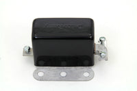 HARLEY Schwarzes Nachbau Delco Remy 3-Bürsten-Generatorrelais Passend für 1938-1940 EL, 1941-1957 FL, 1938-19