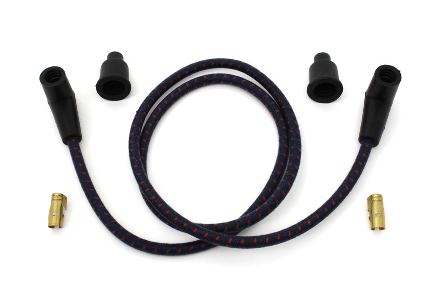 HARLEY Universal Geflochtenes Kabel Kit 7mm Passend für 0-  Custom, Anwendung