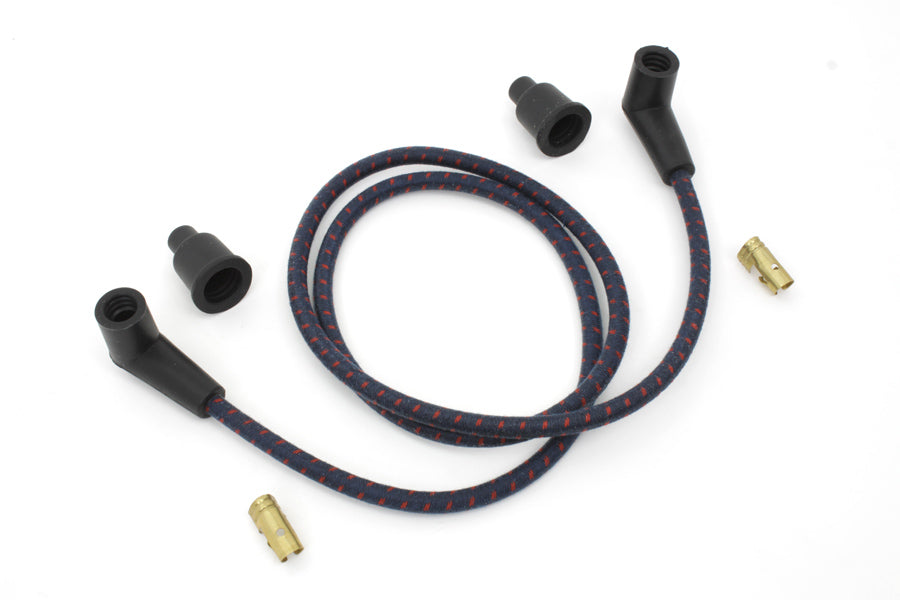 HARLEY Universal Geflochtenes Kabel Kit 7mm Passend für 0-  Custom, Anwendung