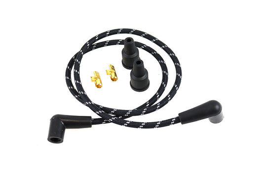 HARLEY Universal 7mm Braided Spark Plug Wire Kit Fits 0-  Custom, application