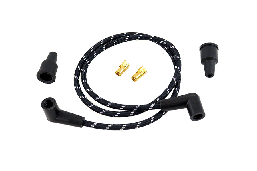 HARLEY Universal 7mm geflochtenes Zündkerzenkabel-Set passt 0-  Custom, Anwendung