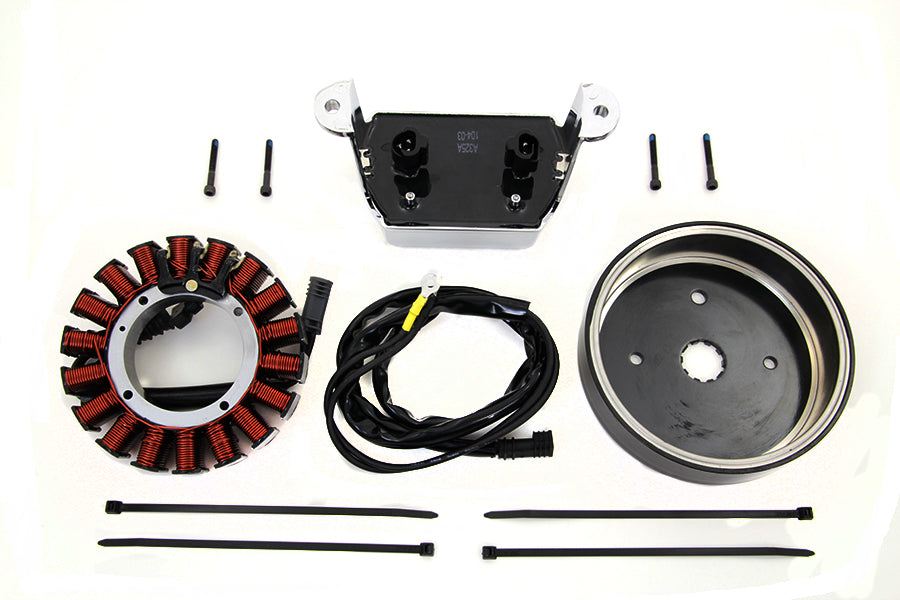 HARLEY Lichtmaschinen-Ladesystem-Kit 50 Ampere Passend für 1999-2003 FLT, 1999-2003 FLHT,