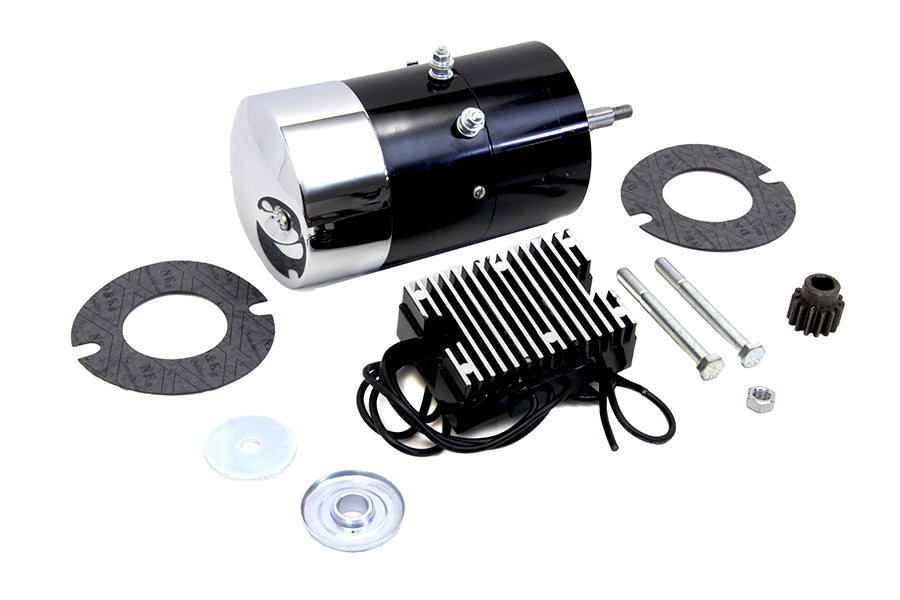 HARLEY Schwarz 12 Volt XL Lichtmaschinen-Kit Passend für 1971–1984 XL,
