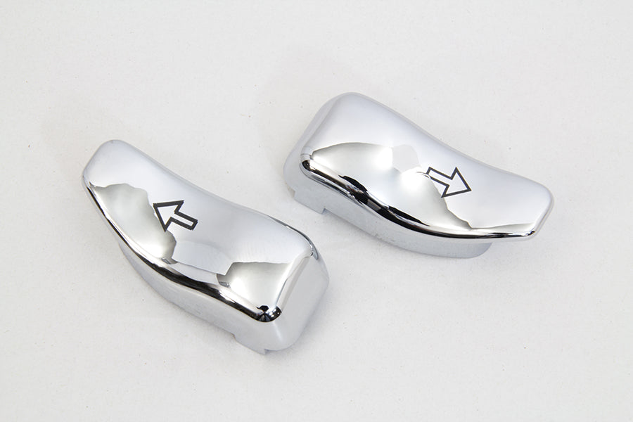 HARLEY Chrom Blinker-Verlängerungskappe passend für 2014-2016 FLHR, 2015-UP FLRT,