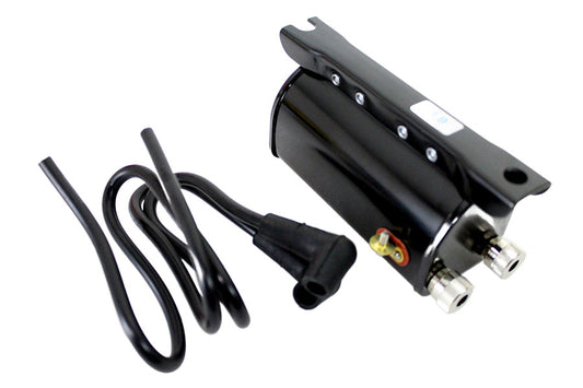 HARLEY Lagerbestand 6 Volt Nachbau Zündspule Schwarz Passend für 1948-1960 FL,
