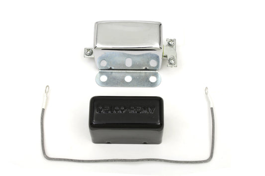 HARLEY Delco Remy 12 Volt Nachbau 2-Bürsten-Relais Passend für 1936-1952 EL, 1936-1952 G, 1937-1952 W,