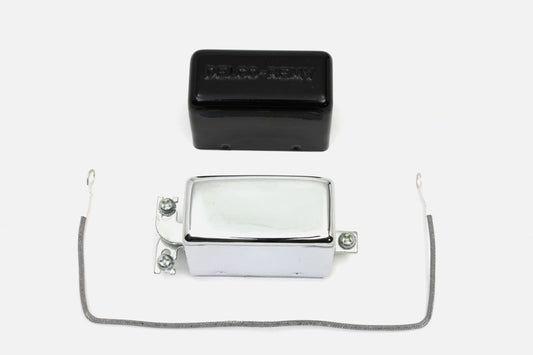 HARLEY Delco Remy 12 Volt Nachbau 2-Bürsten-Relais Passend für 1936-1952 EL, 1936-1952 G, 1937-1952 W,