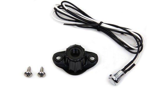 HARLEY Old School Single Switch Kit Black Fits 0-  Custom, Application