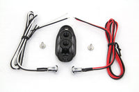 HARLEY Old School Dual Switch Kit Schwarz passend für 0-Custom, Anwendung