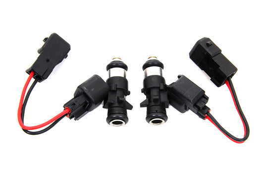 HARLEY Replacement Fuel Injector Set fits 2001-2005 FLT,   2001-2005 FXST,   2001-2005 FLST,   2001-2005 FXD,