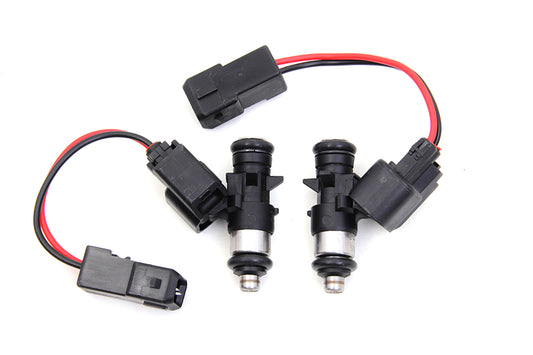 HARLEY Replacement Fuel Injector Set fits 2001-2005 FLT,   2001-2005 FXST,   2001-2005 FLST,   2001-2005 FXD,