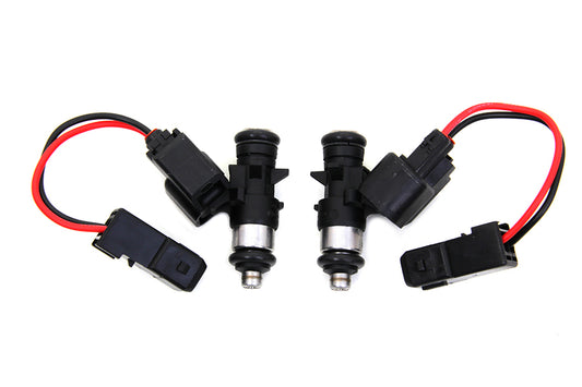 HARLEY Replacement Fuel Injector Set fits 2001-2005 FLT,   2001-2005 FXST,   2001-2005 FLST,   2001-2005 FXD,