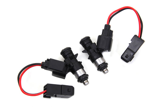 HARLEY Replacement Fuel Injector Set fits 2001-2005 FLT,   2001-2005 FXST,   2001-2005 FLST,   2001-2005 FXD,