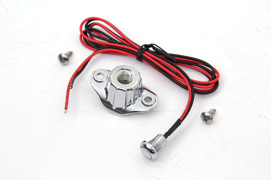 HARLEY Old School Einzelschalterkit Chrom Passend für 0-  Custom, Anwendung