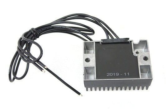 HARLEY 12 Volt Elektronischer Regler Schwarz Passt 1936-1952 EL, 1937-1952 G,