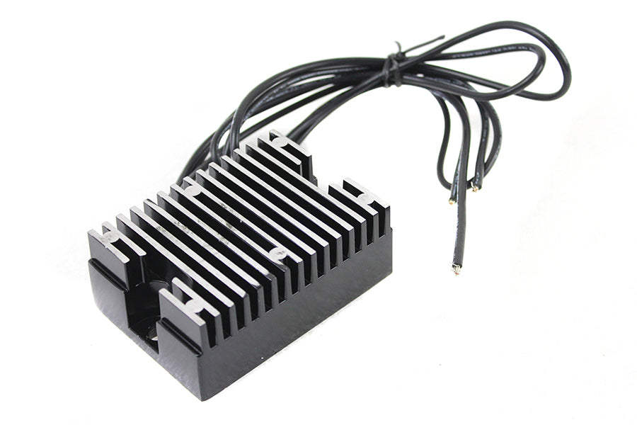 HARLEY 12 Volt Elektronischer Regler Schwarz Passt 1936-1952 EL, 1937-1952 G,