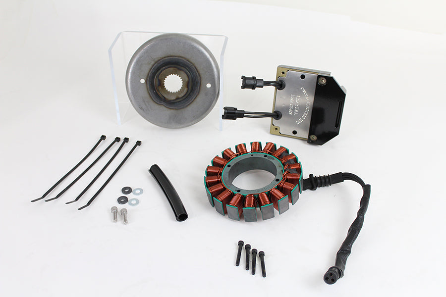 HARLEY 50 Amp Lichtmaschinen-Upgrade-Kit Passend für 2011-2013 FLT, 2011-2013 FLHT,