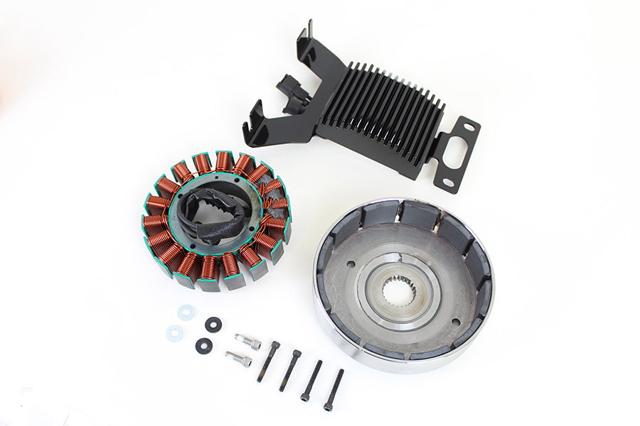 HARLEY 50 Ampere Lichtmaschinen-Upgrade-Kit Passend für 2014-2016 FLT, wassergekühlte Modelle 2014-2016 FLHT, wassergek.