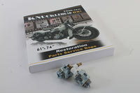 HARLEY Nachbildung 18mm Zündkerzenset mit Führung Passend für 1936-1947 EL, 1937-1947 UL, 1941-1947 FL,