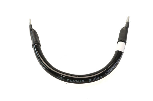 HARLEY Black 10 inch Flexible Battery Cable Fits 0-  Custom, application