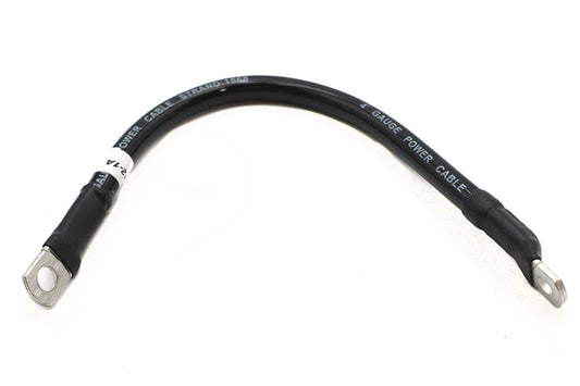 HARLEY Black 19 inch Flexible Battery Cable Fits 0-  Custom, application