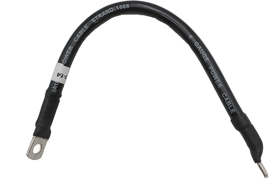 HARLEY Schwarzes 19 Zoll flexibles Batteriekabel Passt 0-  Custom, Anwendung