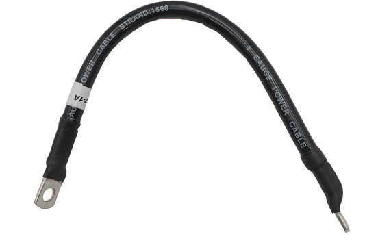 HARLEY Black 19 inch Flexible Battery Cable Fits 0-  Custom, application