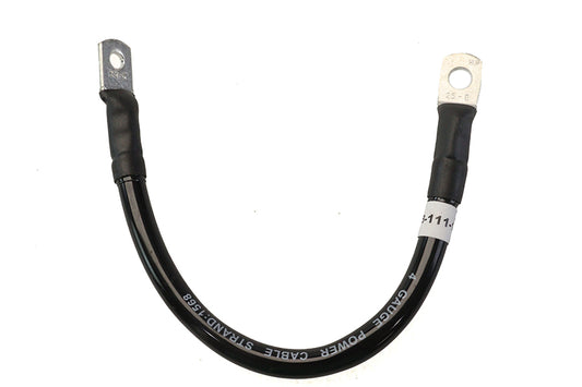 HARLEY Black 11 inch Flexible Battery Cable Fits 0-  Custom, application