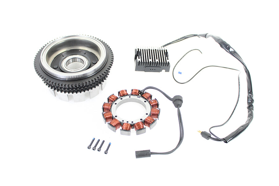 HARLEY Lichtmaschine 19 Ampere Ladesystem Kit passend für 1984-1990 XL,
