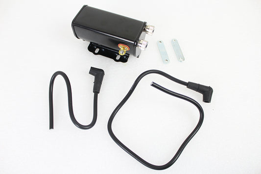 HARLEY Replica Black 6 Volt Coil fits 1936-1947 EL,   1930-1934 VL,   1938-1947 UL,   1941-1947 FL,