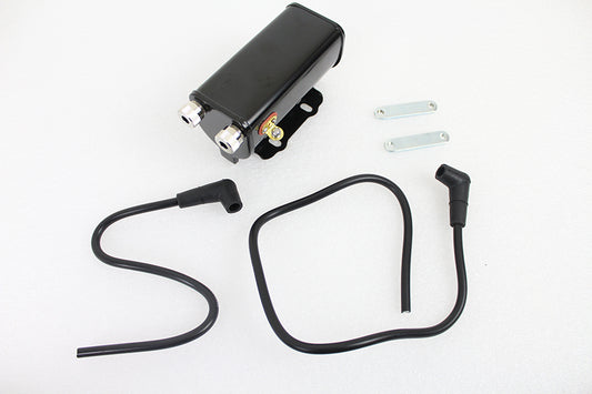 HARLEY Replica Black 6 Volt Coil fits 1936-1947 EL,   1930-1934 VL,   1938-1947 UL,   1941-1947 FL,