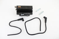 HARLEY Replica Black 6 Volt Coil fits 1936-1947 EL,   1930-1934 VL,   1938-1947 UL,   1941-1947 FL,