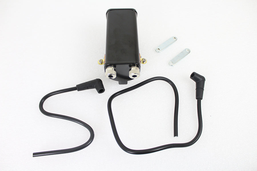 HARLEY Replica Black 6 Volt Coil fits 1936-1947 EL,   1930-1934 VL,   1938-1947 UL,   1941-1947 FL,