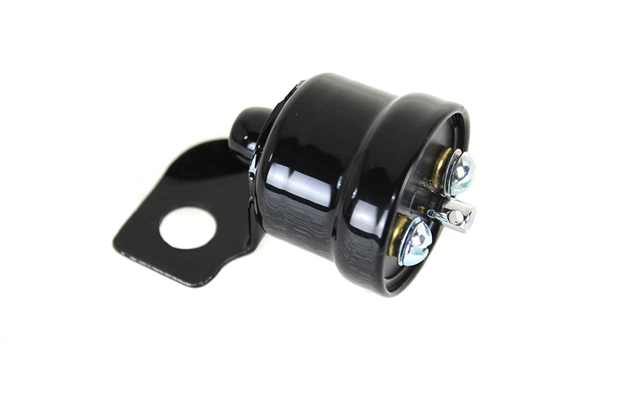 HARLEY Replica Mechanical Brake Light Switch Gloss Black fits 1939-1940 EL,   1939-1948 UL,   1941-1957 FL,