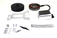 HARLEY Lichtmaschine Ladesystem Kit 54 Ampere Chrom Passend für 2011-2016 FLT, 2009-2016 FLHX, 2014-201