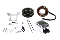 HARLEY Lichtmaschine Ladesystem Kit 54 Ampere Chrom Passend für 2011-2016 FLT, 2009-2016 FLHX, 2014-201