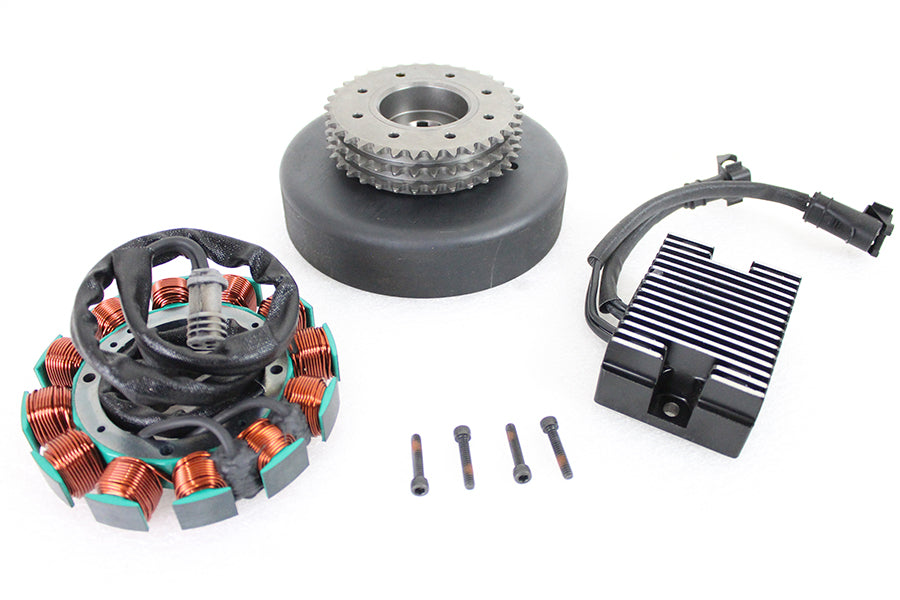 HARLEY XL Lichtmaschinen-Kit für 883cc Modelle, passend für XL-Modelle der Jahre 2009-2013,