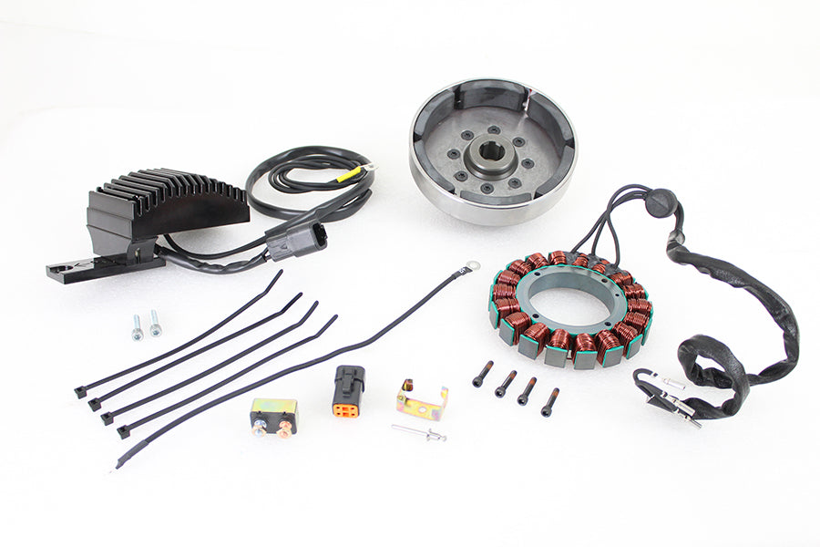 HARLEY XL Dreiphasen-Lichtmaschinen-Kit passend für XL-Modelle von 1991–2003,